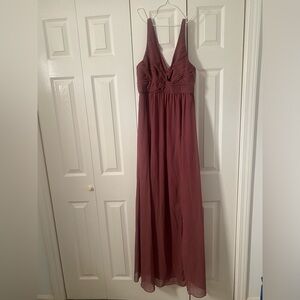 Birdy Grey - Laurie empire dress - rosewood color. Size S